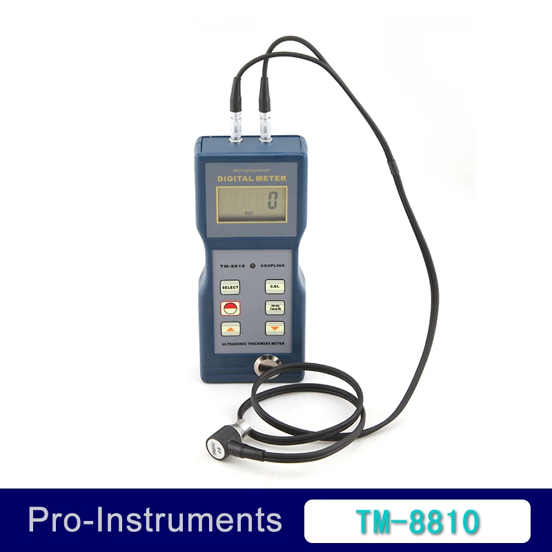 

Landtek TM-8810 4 Digit LCD Digital Pipe Wall Thickness Gauge Ultrasonic Thickness Meter