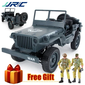 

JJRC Q65 RC Truck 2.4G 4WD Convertible Military Off-Road 4-Wheel Drive Climbing Car 15Km/h 1:10 Remote Control Toys for kid Gift