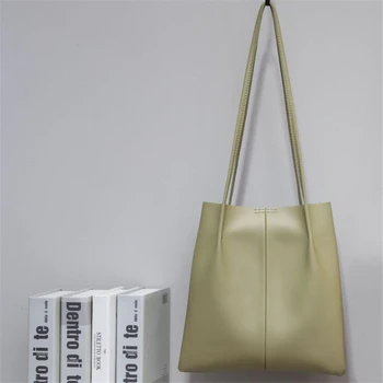 

Women shoulder Bags PU Leather Casual Candy colors Handbags Female Designer Bag Simple design Tote Shoulder Bag High Quality