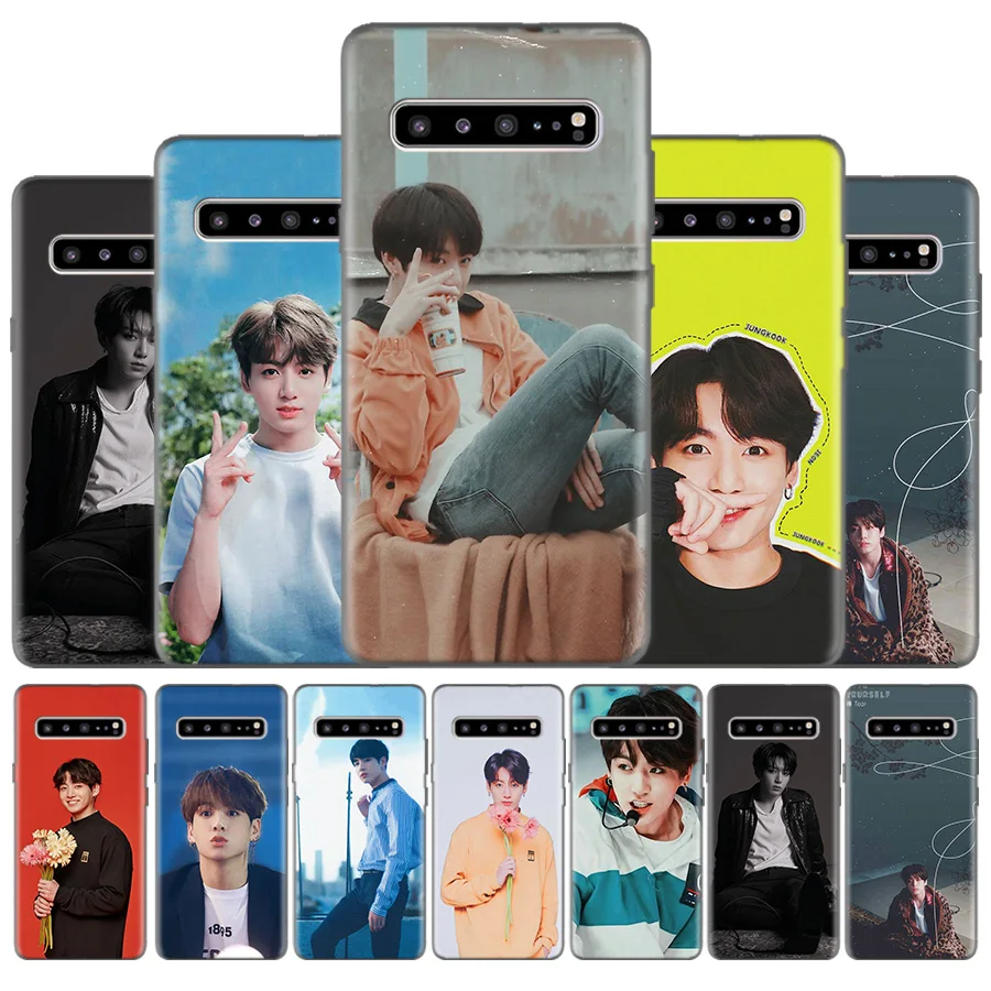 

Silicone Case Cover For Samsung Galaxy S10 S10e 5G S9 S8 J8 J6 J4 Plus 2018 M40 M30 M20 M10 S10Plus S9Plus S8Plus Jungkook Faces