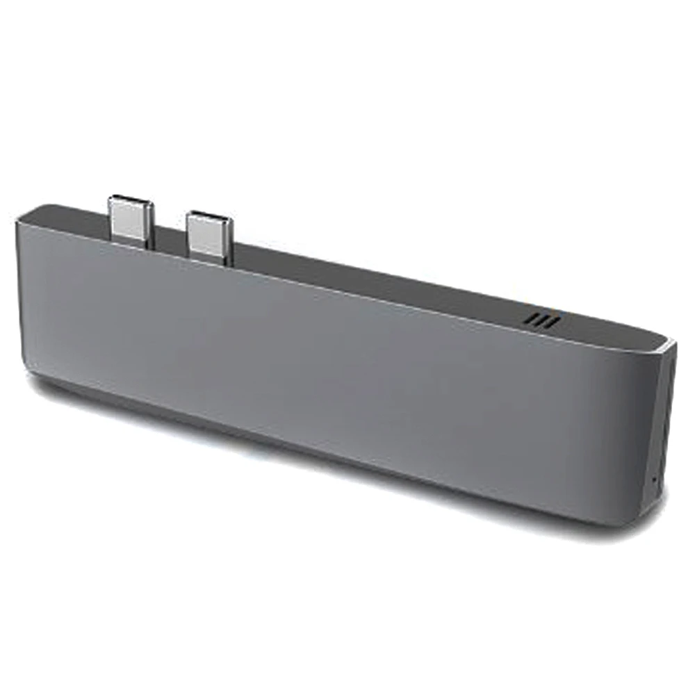 8 в 1 двойной USB-C USB 3,1 концентратор для Mini DP дисплей 5 к 60 Гц SSD расширение TF/SD кардридер USB 2,0/3,0 Тип C зарядка PD адаптер
