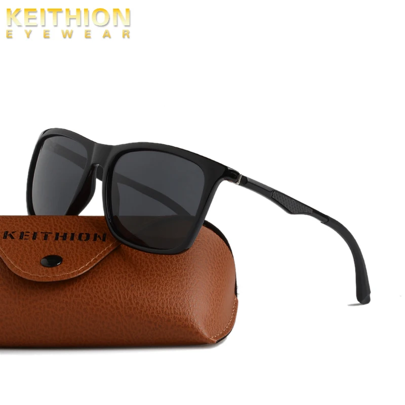 KEITHION Polarized Sunglasses Mens Brand Vintage Driving Sun Glasses Men Fashion Driver Safety Protect UV400 Eyeglasses