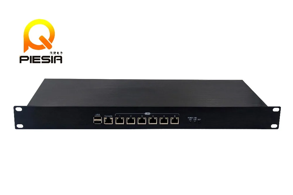Мини ПК 6 Lan прибор сервера межсетевой экран устройства 1U стоечный сервер pfsense