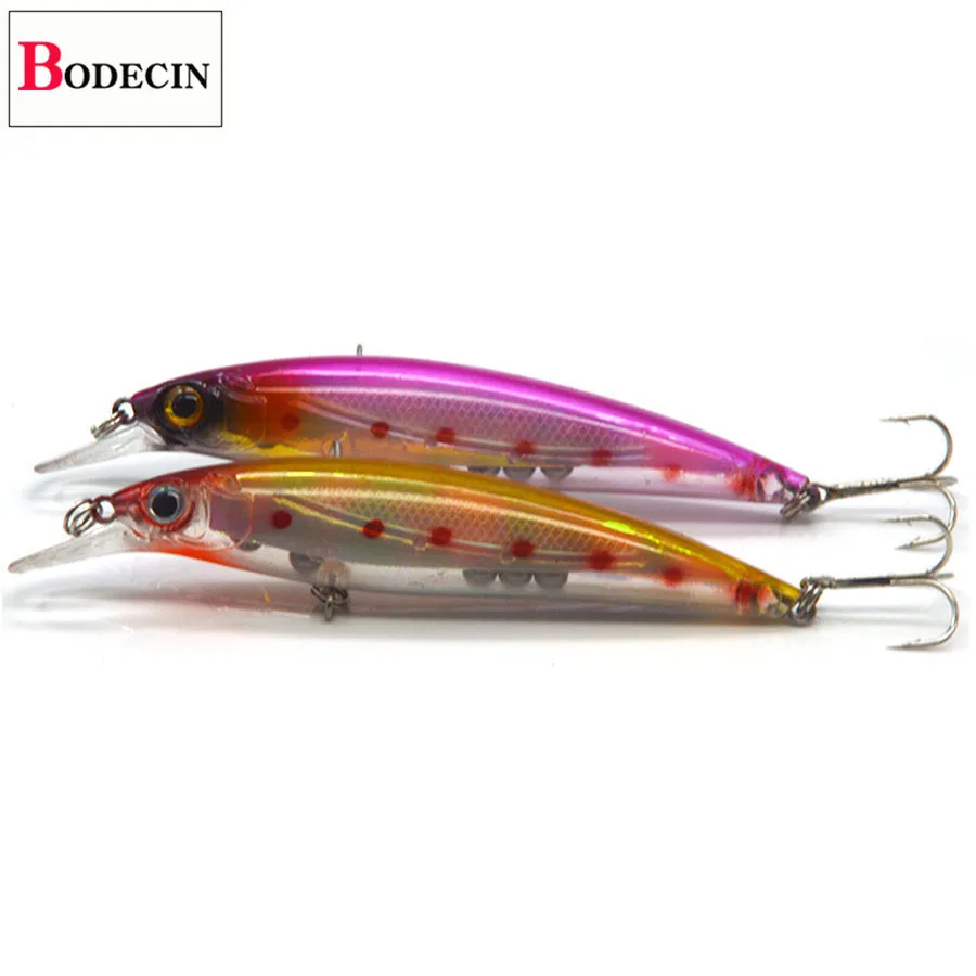 Iscas Minnow Floating Artificial Fishing Lure Saltwater 2PC Crankbait Wobbler Hard Bait For Trolling Sea Fishing Lures Topwater (1)