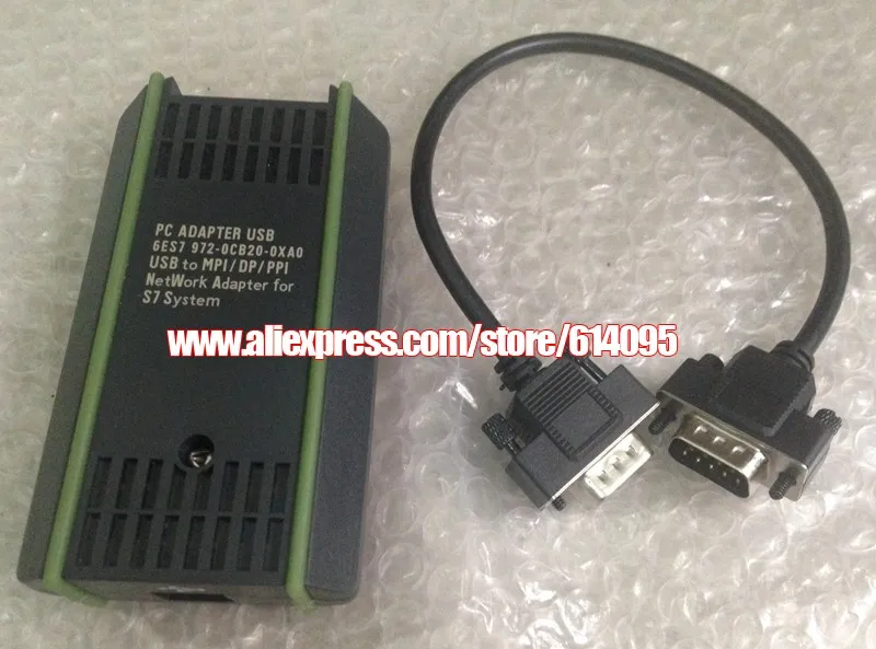 1kit 6ES7 Кабель для программирования USB-MPI+ PLC DP/MPI для Siemens S7-200/300/400/972-OCB20-0XA0 Кабель для программирования WIN7 WIN8