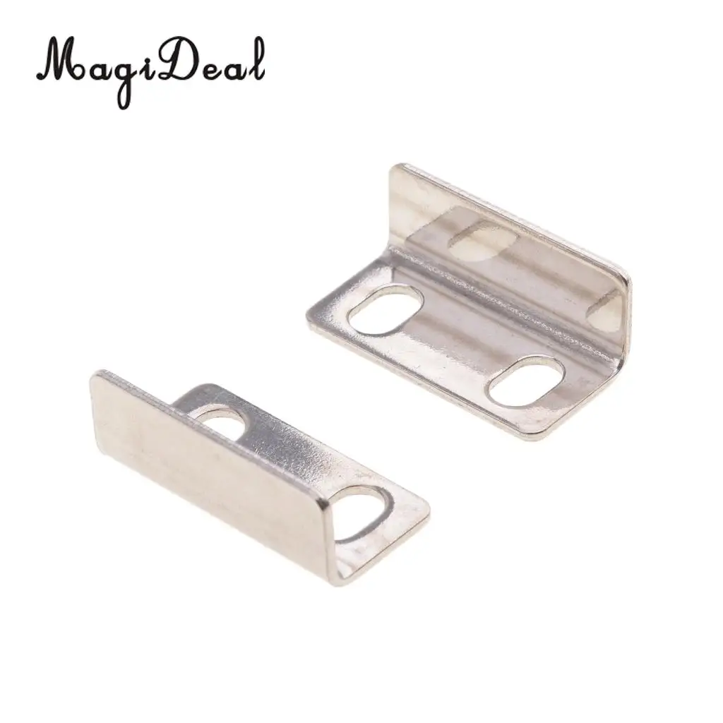 MagiDeal 2pcs White/Black Nylon Marine Locker Hatch Latch Turning Boat Lock Lift Handle for Canoe Dinghy Yacht Rafting Boating