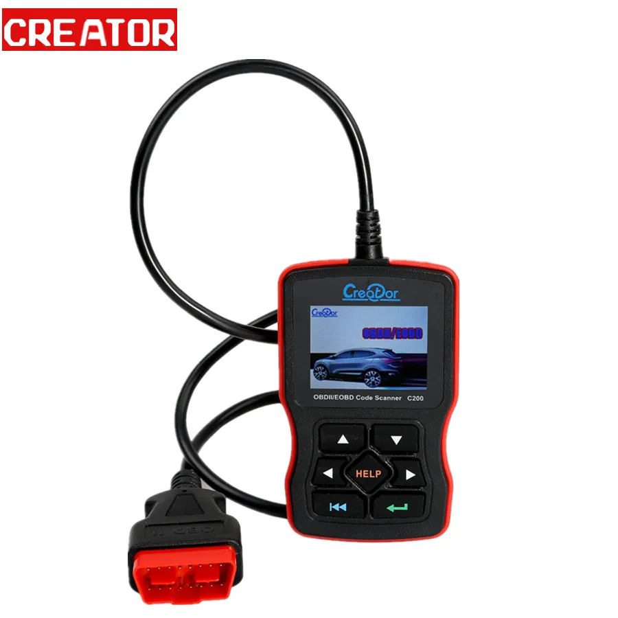Считыватель кодов Creator C200 OBDII/EOBD сканер OBD2|Считыватели и сканеры| |