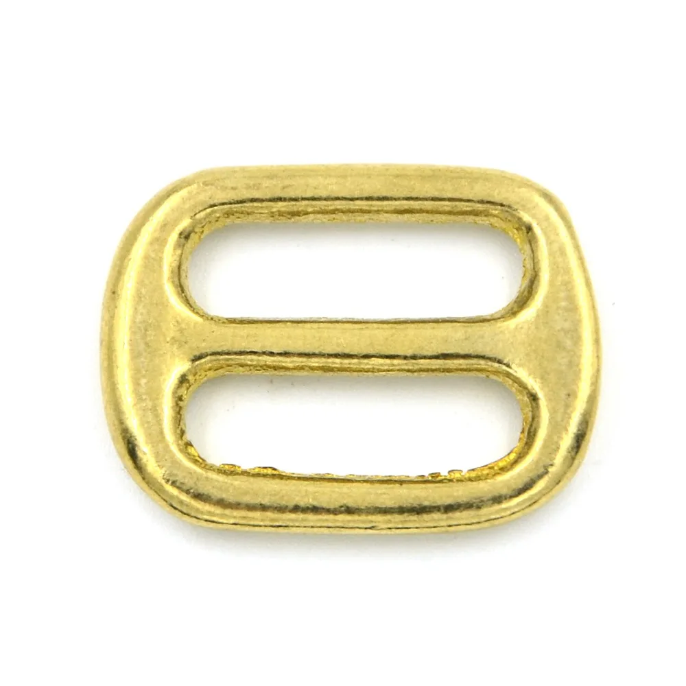 5pcs 20mm Metal Round Slide Strap Webbing Metallic Brass Hardware Backpack Buckle-in Buckles ...