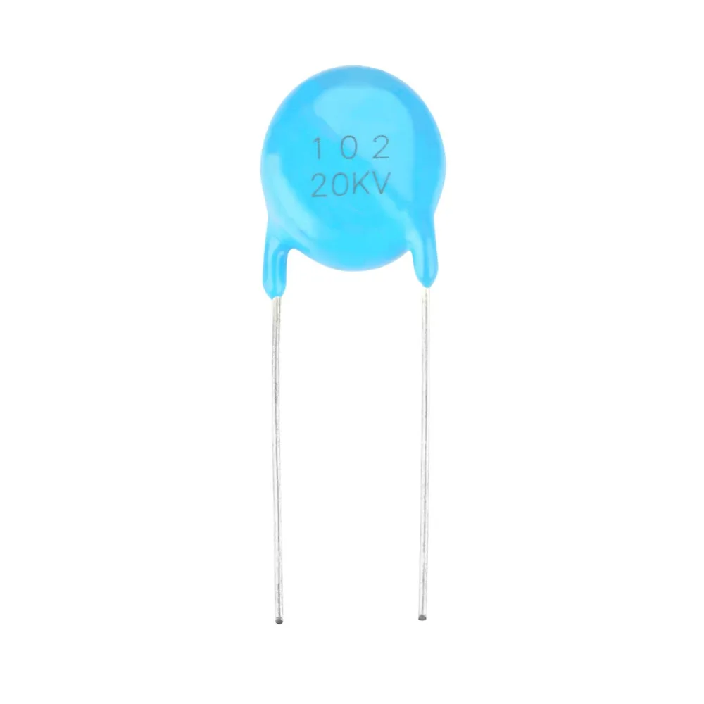 5pcs 20KV 1nF 0.001uF 1000pF 102K High Voltage Ceramic Capacitor