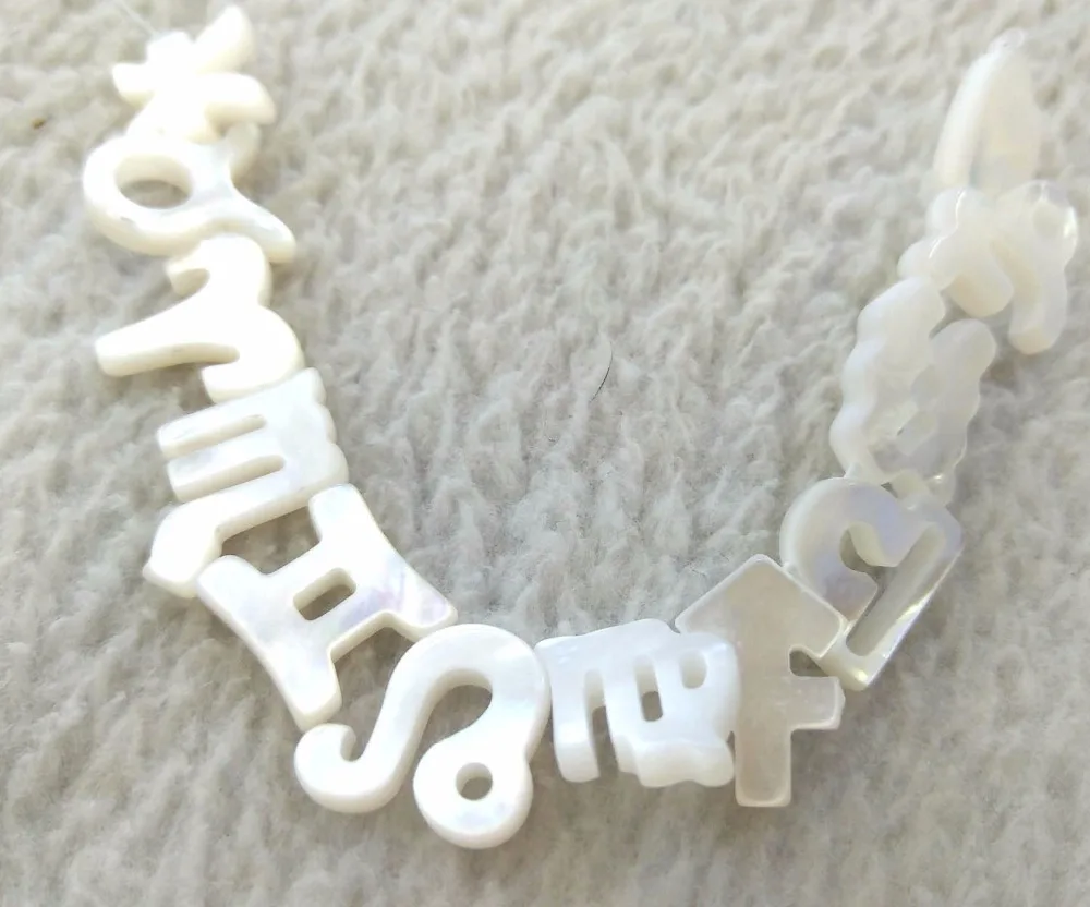 

12pcs Pearl Shell jewelry Zodiacs Round Shell Natural MOP 12 Constellations Zodiac Charm Pendants 15mm