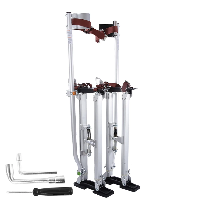 

15-23 Inch Adjustable telescopic ladders aluminium stilts Stage Props Household Construction Interior Decoration Work Ladders