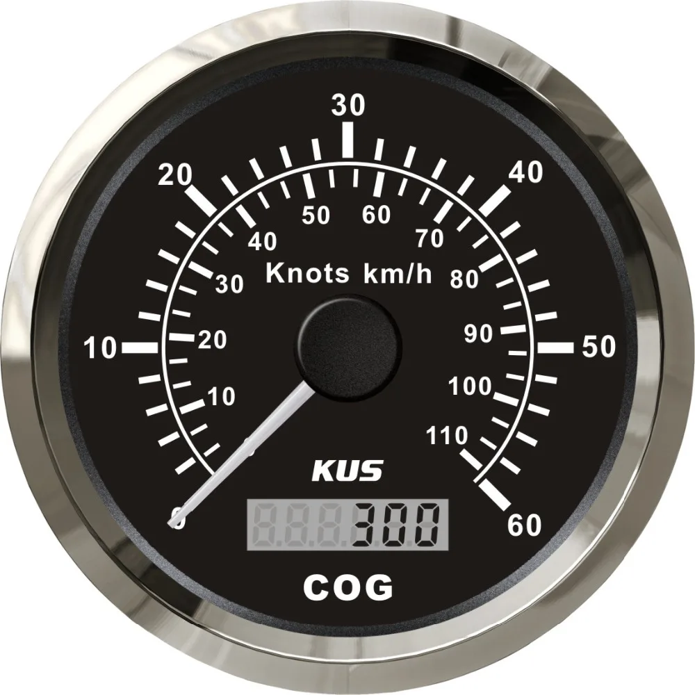 Водонепроницаемый GPS датчик скорости KUS 60 узлов 110 км/ч для лодочных яхт 85 мм с