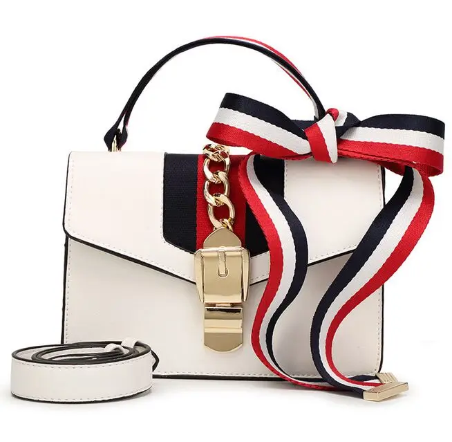

Beige Flap Women Bag Commuter Elegant Black HandBags 2016 Hot Bowtie Elegant Lady Red Women Messenger Bags