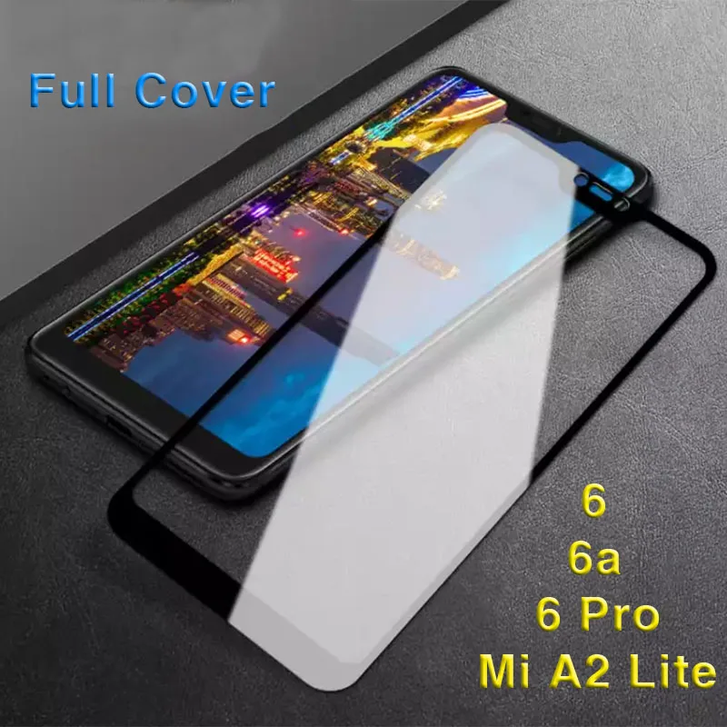 Защитное стекло для Xiaomi Mi A2 Lite закаленное Redmi 6 A Pro 6a A6 My A2lite 2 2a защита экрана чехол