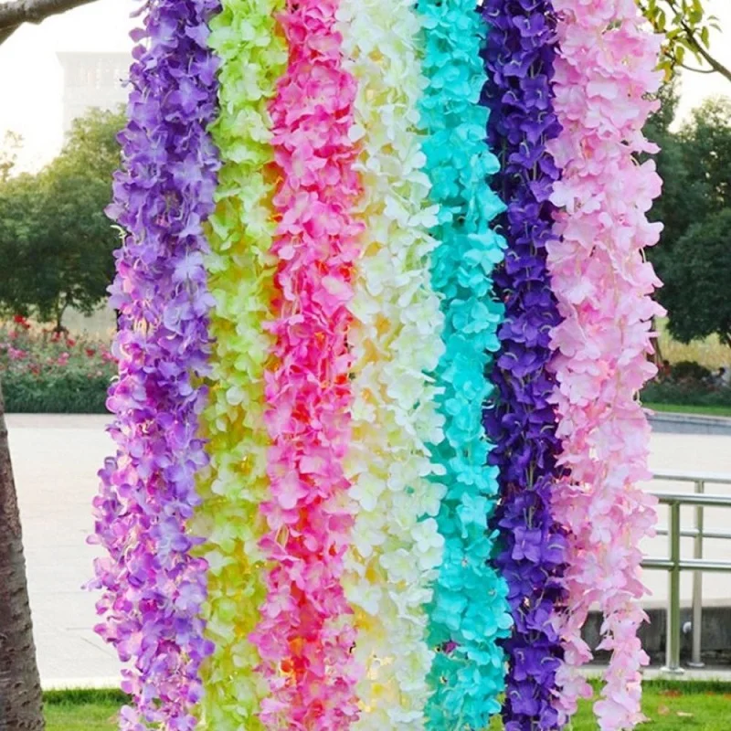 2M-Artificial-Flower-Hydrangea-Vine-Silk-Garlands-Ivy-Rattan-Plants-Home-Decoration-High-Quality-DIY-Craft (2)