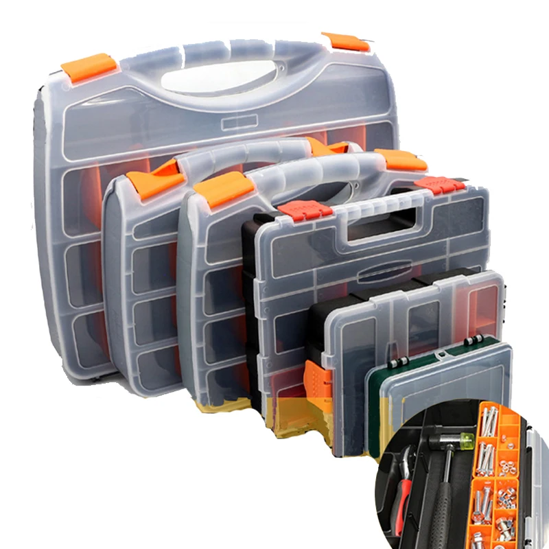 

Multifunction Tool Box Plastic ToolBox Electronic Component Storage Tool Case for Mobile Phone Repair Parts