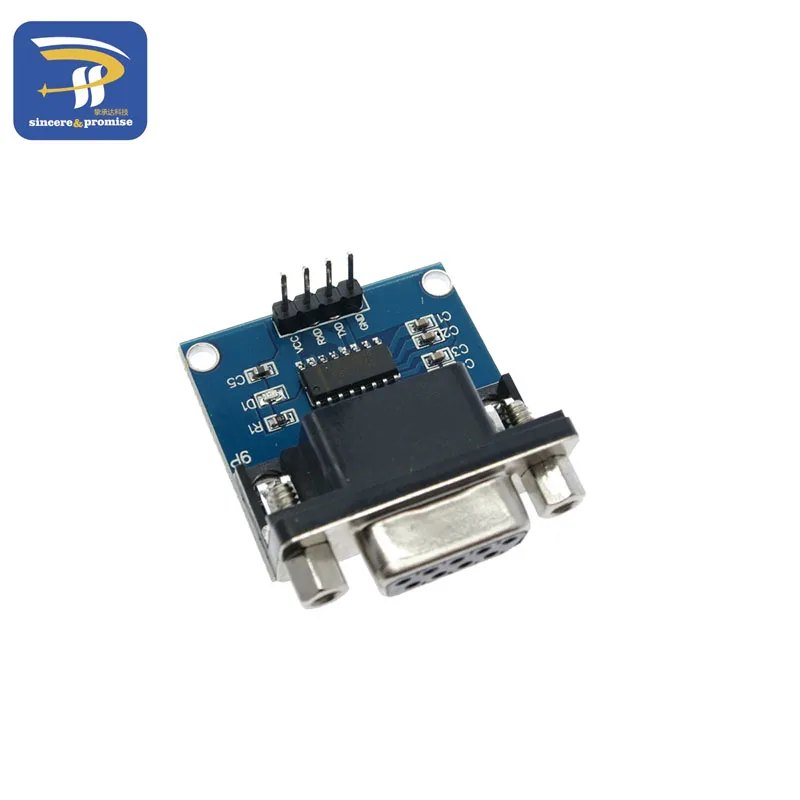 

MAX3232 RS232 to TTL Serial Port Converter Module DB9 Connector MAX232