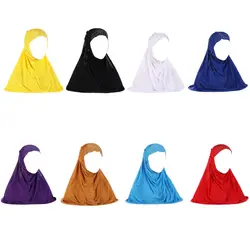 Для женщин мусульманский хиджаб головы обёрточная бумага шарф искусственный жемчуг цветок шаль Твердые тюрбан