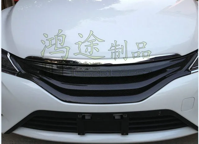 Передняя Автомобильная решетка из углеродного волокна для Toyota MARK REZI