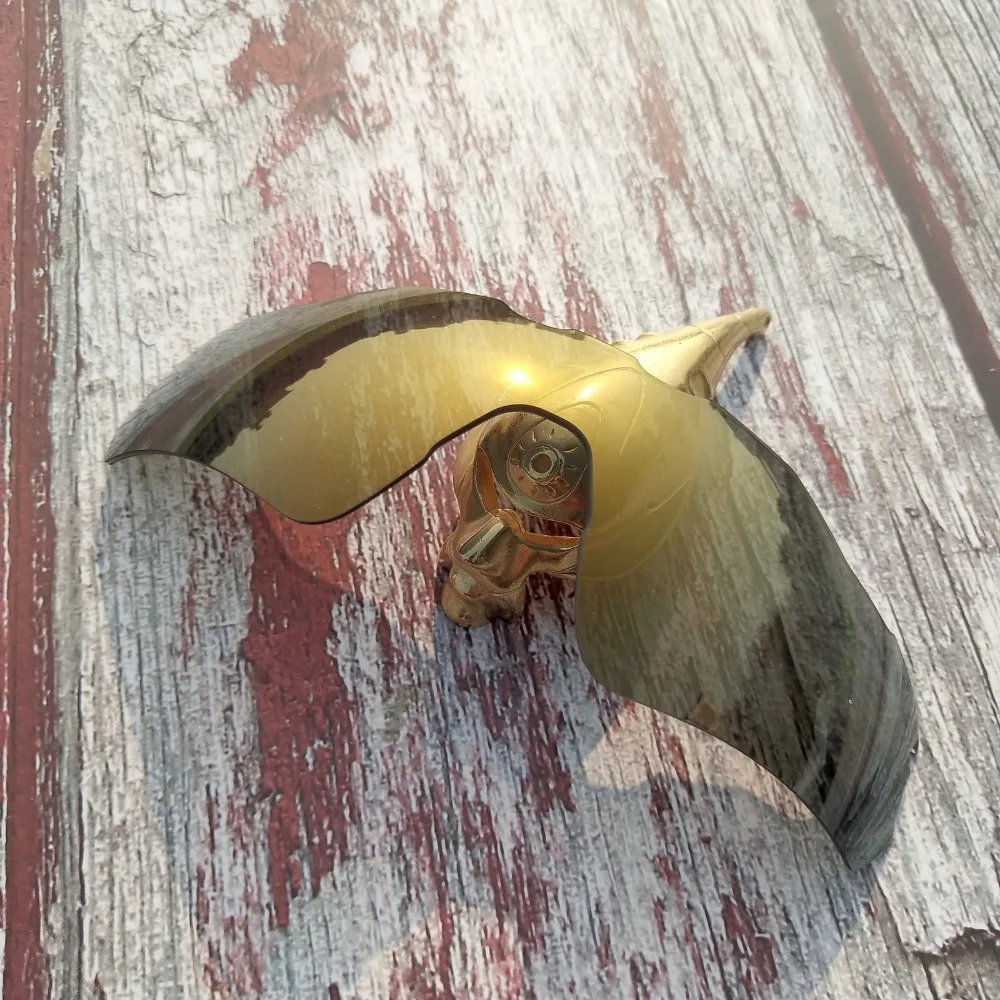 

Wholesale Glintbay 100% Precise-Fit Polarized Replacement Lenses for Oakley Radar EV Path Sunglass - Bronze Golden Mirror