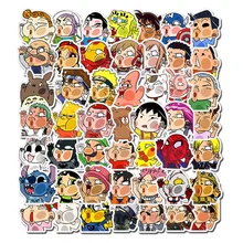 50 Mixed Pcs of graffiti Style Cartoon Fun Stickers DIY Travel Suitcase Luggage Sticker Waterproof Skateboard Stickers kids Toy 50 Mixed Pcs of graffiti Style Cartoon Fun Stickers DIY Travel Suitcase Luggage Sticker Waterproof Skateboard Stickers kids Toy
