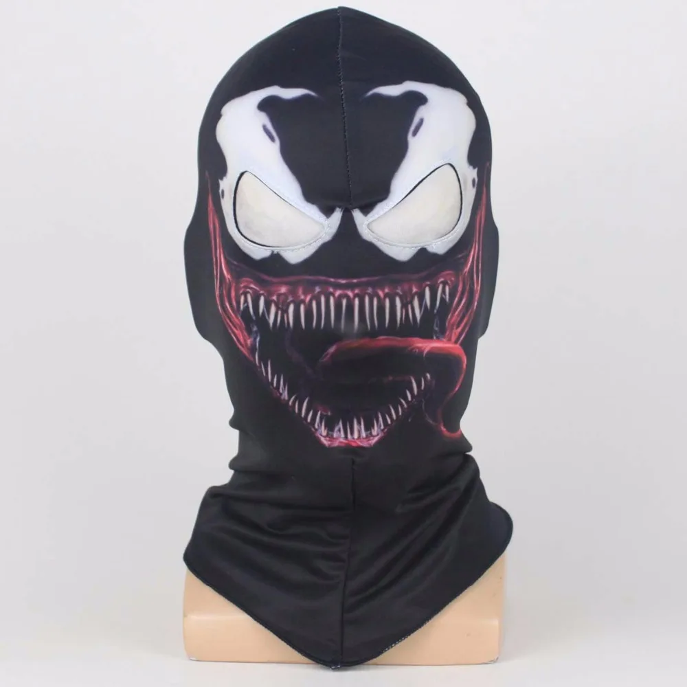 Venom маска Человека паука Косплей Черный Человек паук эдард Брок Темный