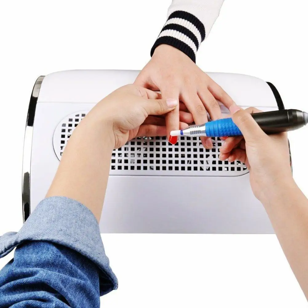 Nail Art equipment 3 вентилятора пылесос маникюрные инструменты для ногтей пылесборник DIY для ногтей Очиститель для маникюра EU/US/AU/UK Plug