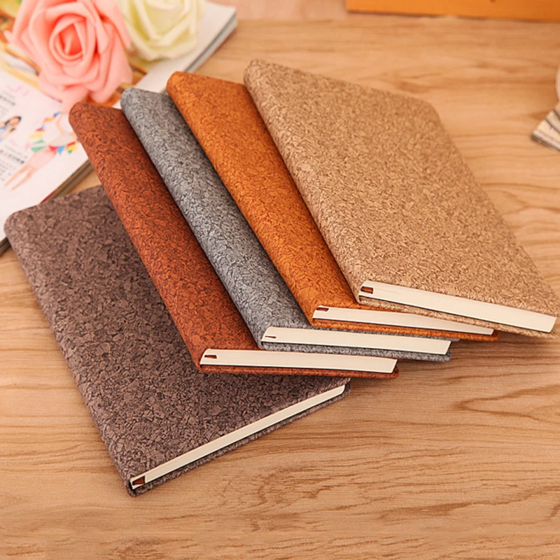 

A5 Business Travel Notebook Vintage Leather Notebook Diary Filofax Planner Agenda Stationery School Supply Accept Customized
