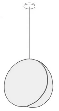 Подвесные лампы для столовой, декоративный шнур, подвесной светильник, железный корпус, Современная подвеска в Северной Европе, светильник для ресторанов - Цвет корпуса: D30cm white