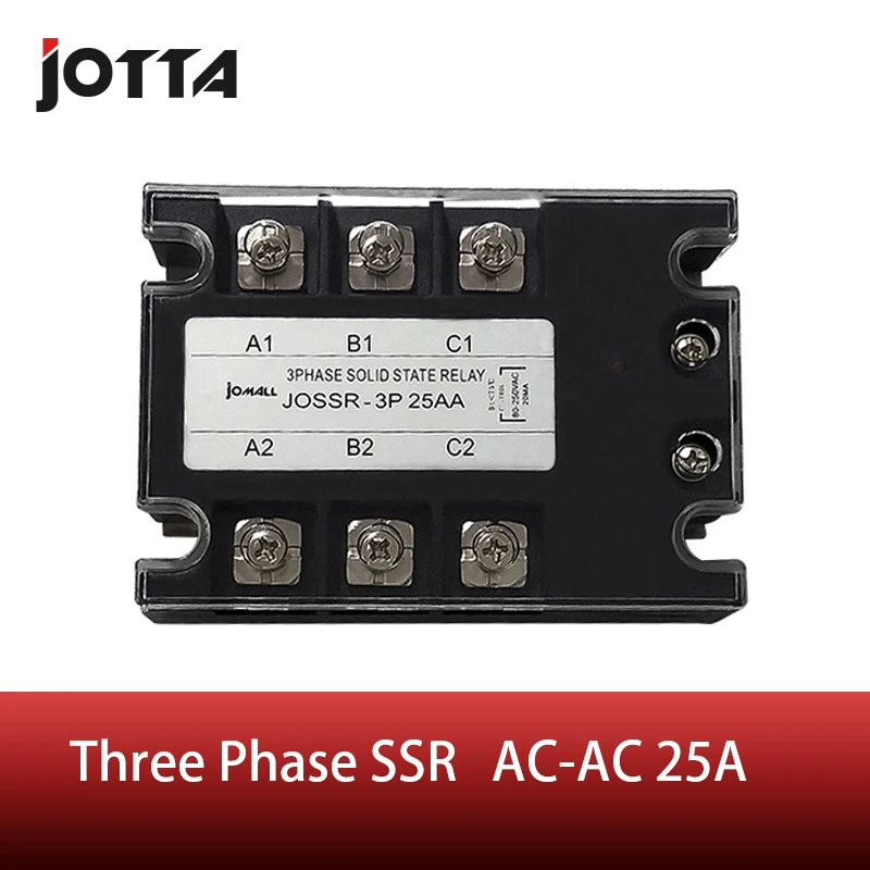 25A AC control AC SSR three phase Solid state relaycontrol inductionrelay control boxrelay