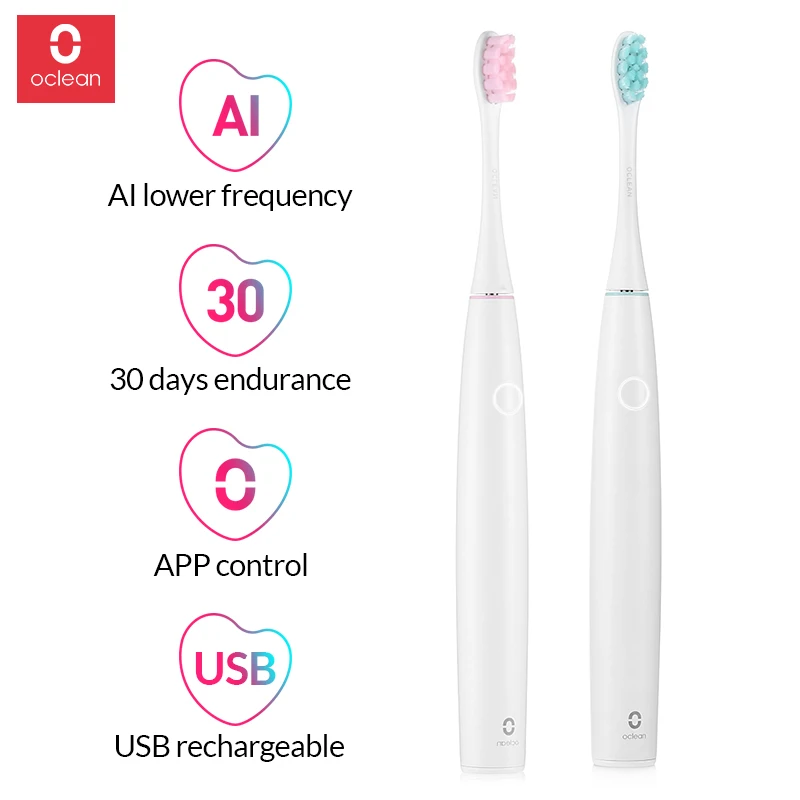 

Xiaomi Oclean X Sonic Electric Toothbrush Intelligent Adult Waterproof Ultrasonic automatic Toothbrush USB Rechargeable Mijia