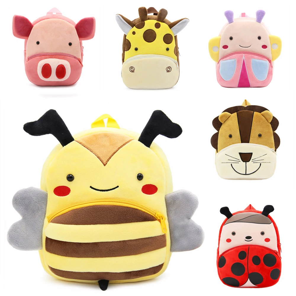 children's plush animal backpacks