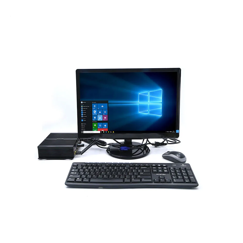 Промышленный мини ПК Intel Core i7 8550U настольный компьютер i5 7200U DDR4 i3 7167U 7020U Celeron 1007U RS232