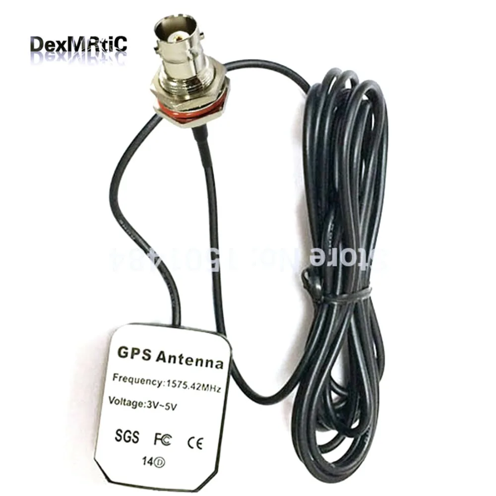 Активная Антенна GPS 1 шт. разъем BNC 1575 42 МГц с удлинительным кабелем 3 м оптовая