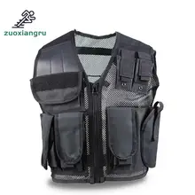 Мужские тактический жилет для охоты комплект защитные жилеты регулируемые с закрывающимися карманами для хранения подходят для Nerf N-strike Elite Team жилеты
