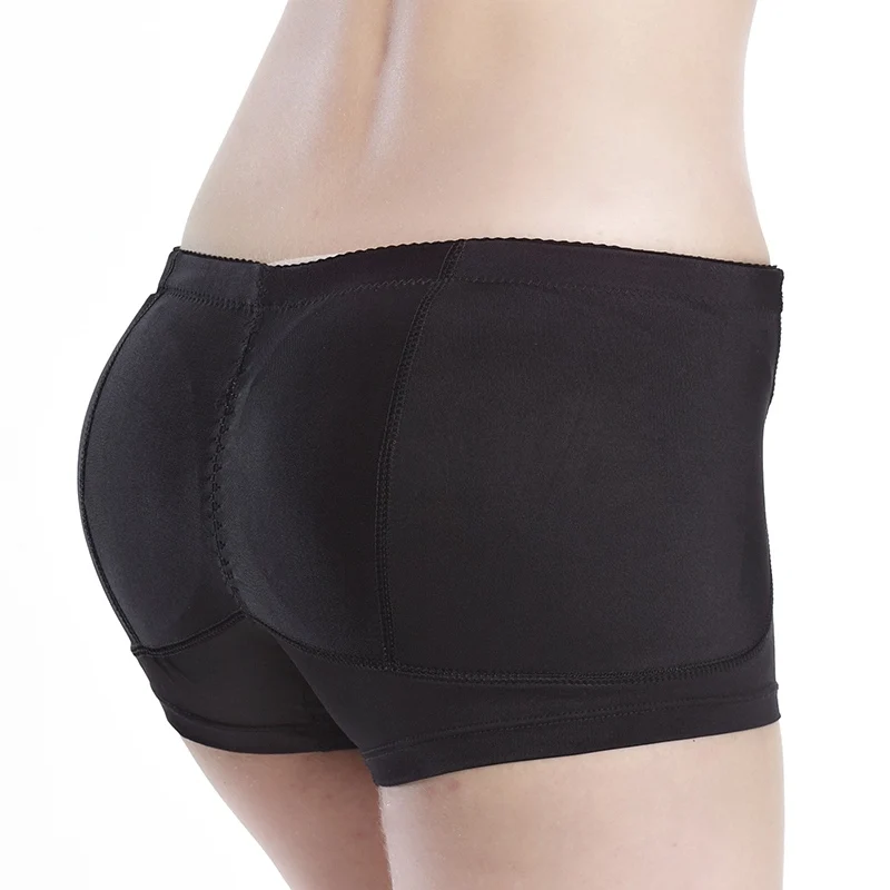 

Ladies Bum Hip Up Briefs Padded Panties Buttocks Butt Enhancing Knickers Transgender Shaper Breast Forms Black Size L