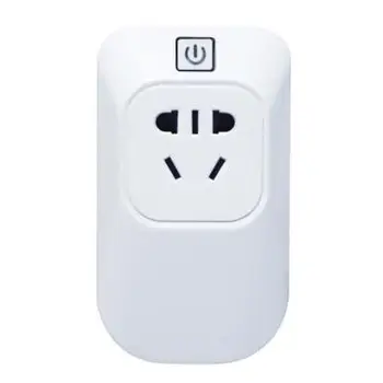 

Mobile APP/ Remote control wifi smart socket work with 433mhz 868mhz alarm host panel smart home smart switch