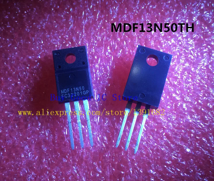 MDF13N50TH MDF13N50 TO-220 10 шт./лот Бесплатная доставка | Электроника