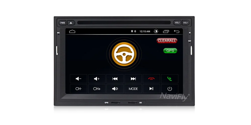 Perfect Navifly Android8.1 Car Multimedia DVD Player For Peugeot 3005 3008 5008 Partner Berlingo Car radio ipod bt wifi GPS Navigation 13