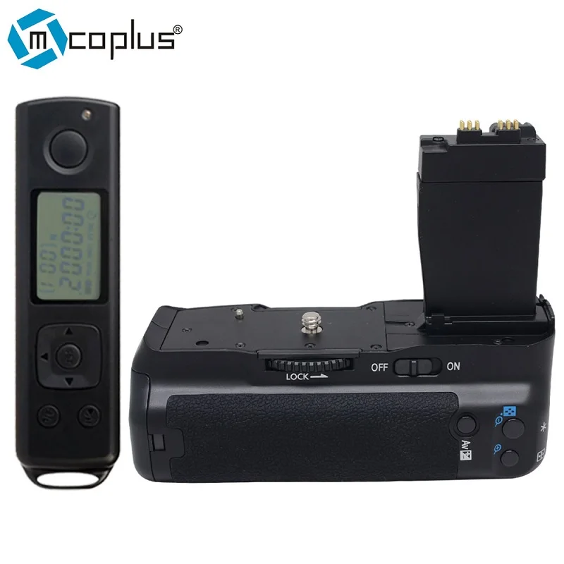 Mcoplus BG 550DR Vertikal Baterai untuk Canon EOS 550D/600D/650D/700D