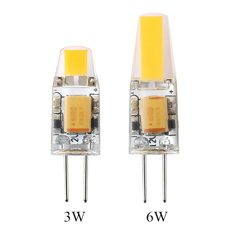 1 шт. светодиодная лампа G4 COB AC/DC 12 В 3 Вт 6 Вт|g4 20w|g4 netg4 smd |