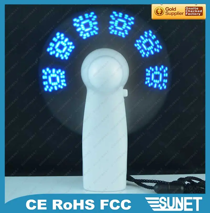 DIY programmable mini fan change messages by user customized message led | Бытовая техника