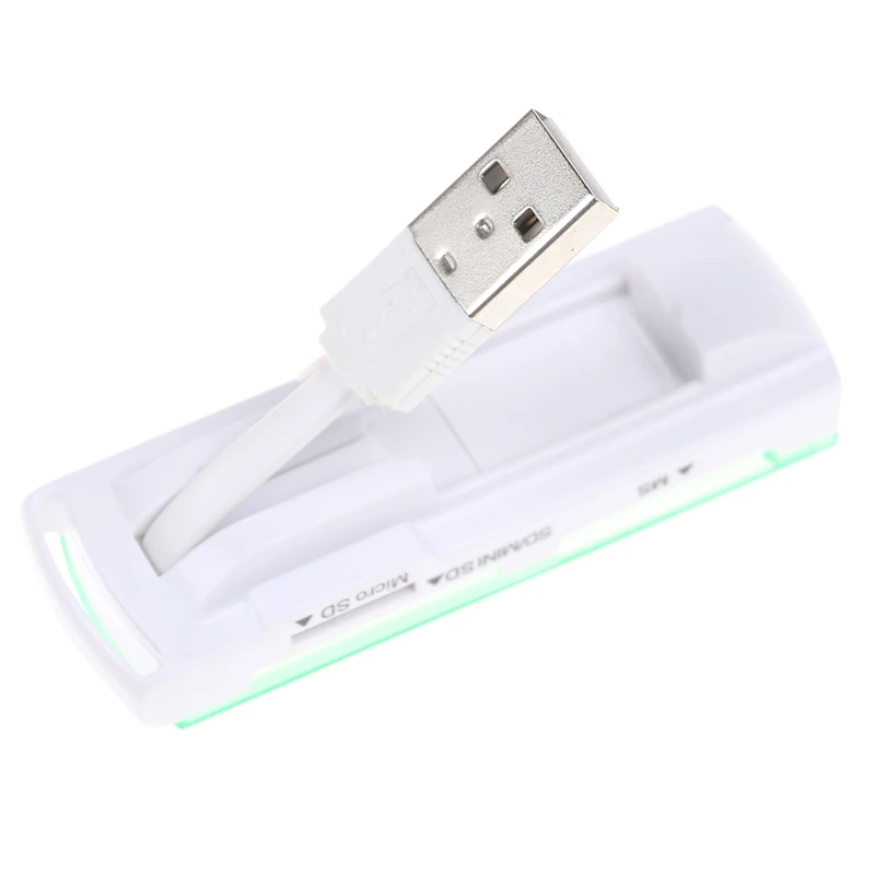 USB 2,0 все в 1 мульти в одном Memory Stick мульти-кардридер мини картридер 2 микро-sd MS SD TF для ноутбуков планшетных ПК