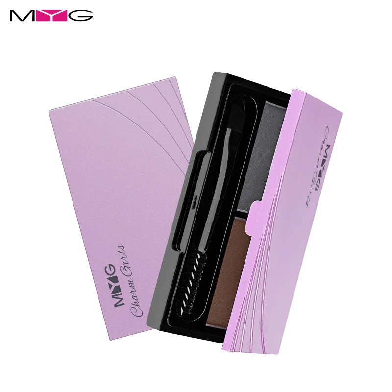 Valentine's Day Eyeshadow Cake Makeup 2 Color Waterproof Eyebrow Powder Eye Shadow Eye Brow Palette + Brush Eyebrow Enhancer Valentine's Day Eyeshadow Cake Makeup 2 Color Waterproof Eyebrow Powder Eye Shadow Eye Brow Palette + Brush Eyebrow Enhancer