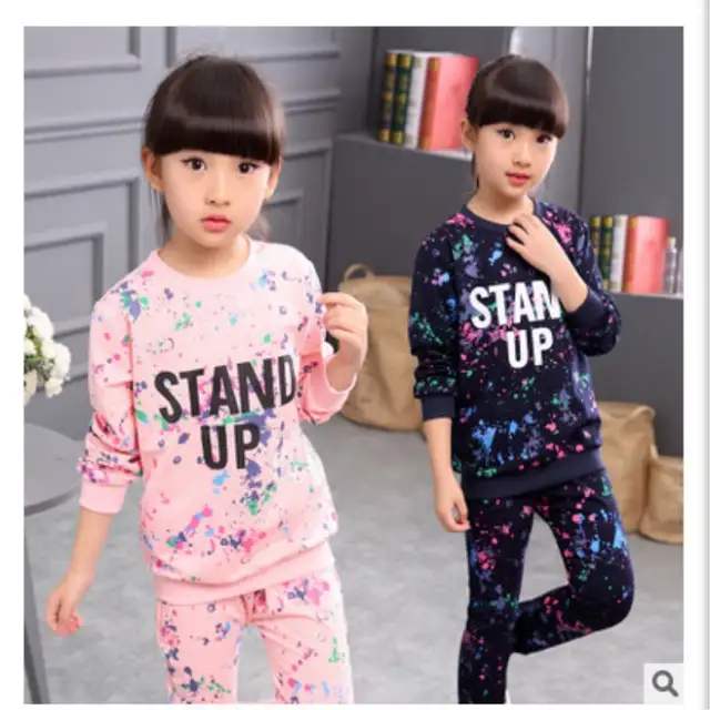 girls navy blue tracksuit
