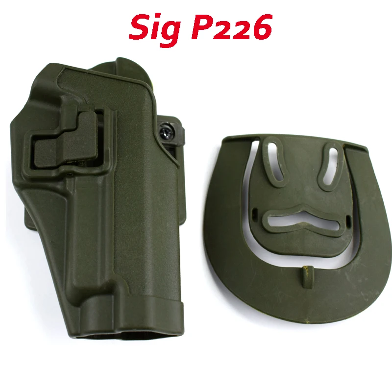 

Tactical Holster SIG P226 Waist Holster for Hunting Combat Airsoft Gun Pouch Belt Holster P226