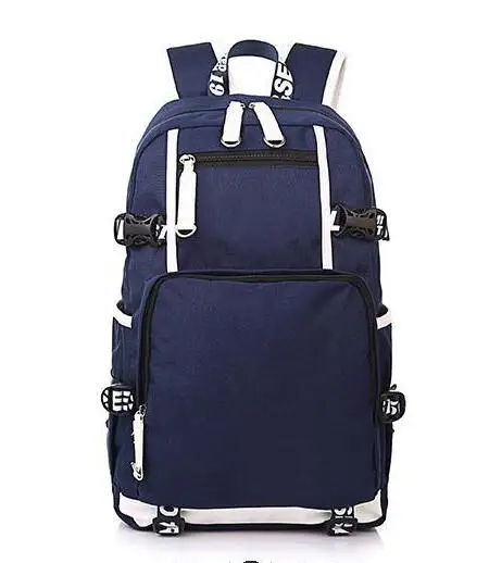 My Hero Academy Deku Justic Anime Printed Canvas Backpack Laptop Bag School Book Shoulder Travel Cosplay Boys S Gift