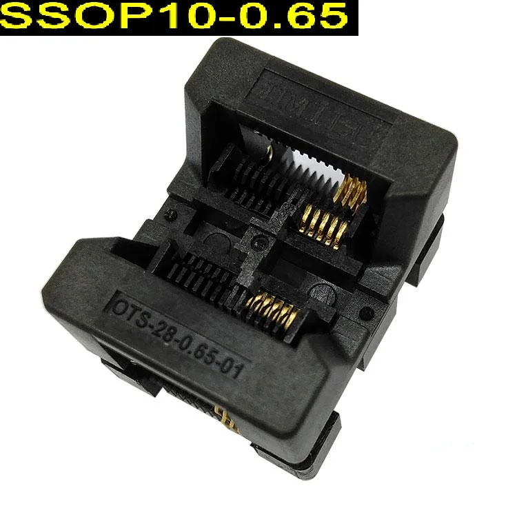 

SSOP10 aging seat TSSOP10 programming seat test seat pin pitch 1.27mm