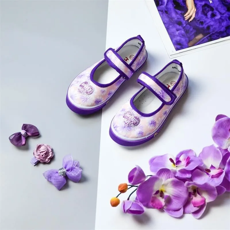 MMnun 3 = 2 أطفال أحذية للبنات حذاء كاجوال تنفس الفتيات رياضية الأطفال الأحذية للفتيات حذاء مسطح حجم 31- 36 ML1560C