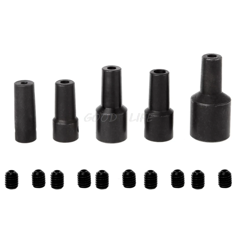 5mm/8mm/10mm/12mm/14mm Motor Shaft Coupler Reducing Sleeve Connector Rod For B12 Drill Chuck Drill Press Applicable